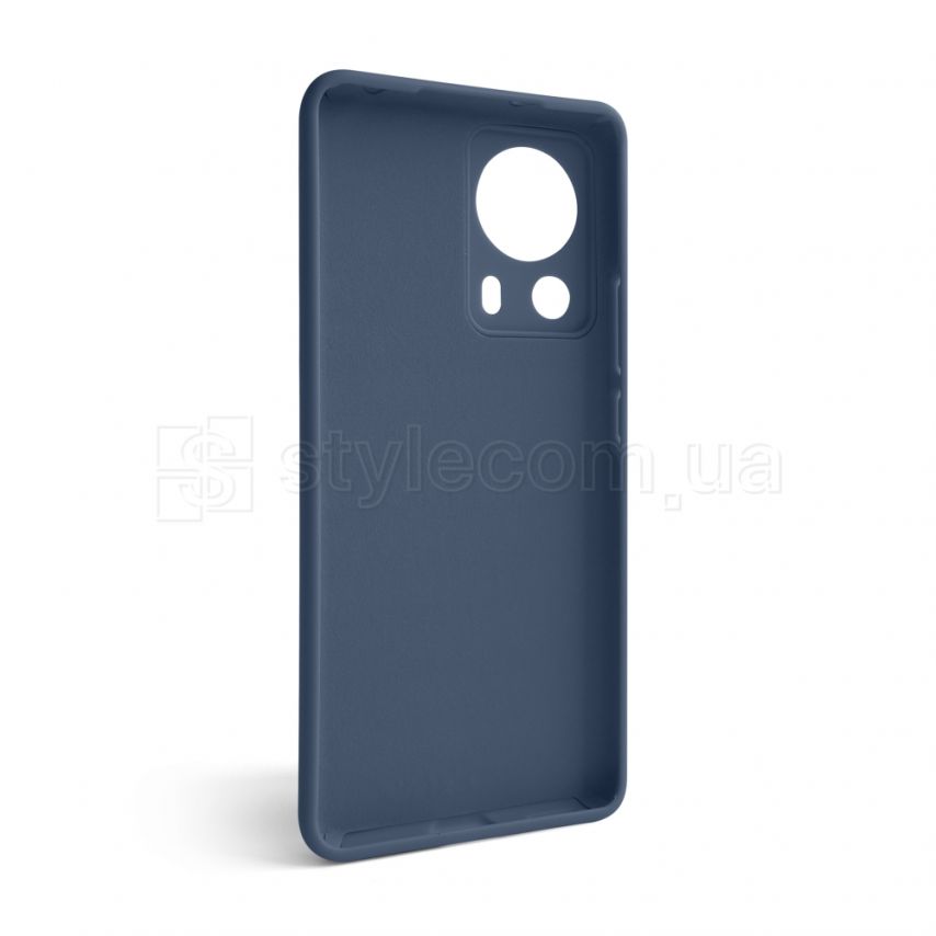 Чохол Full Silicone Case для Xiaomi Redmi 13 Lite dark blue (08) (без логотипу)