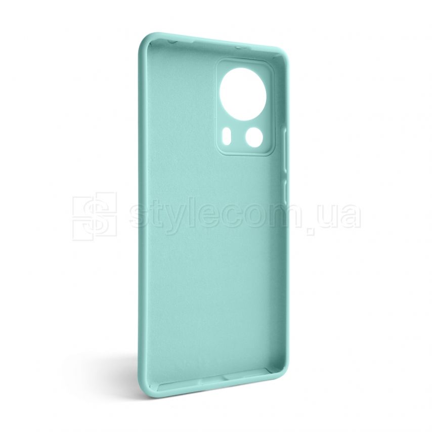 Чехол Full Silicone Case для Xiaomi Redmi 13 Lite turquoise (17) (без логотипа)