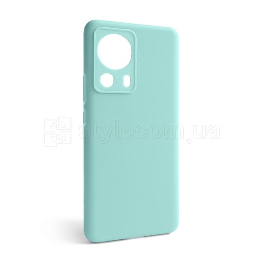 Чехол Full Silicone Case для Xiaomi Redmi 13 Lite turquoise (17) (без логотипа)
