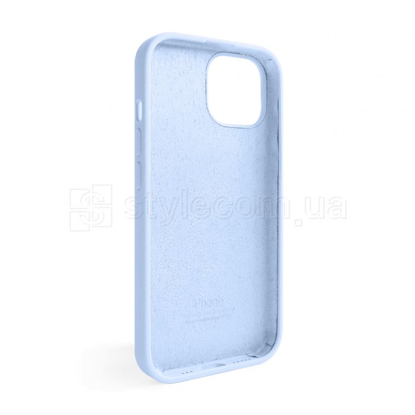 Чехол Full Silicone Case для Apple iPhone 15 light blue (05)