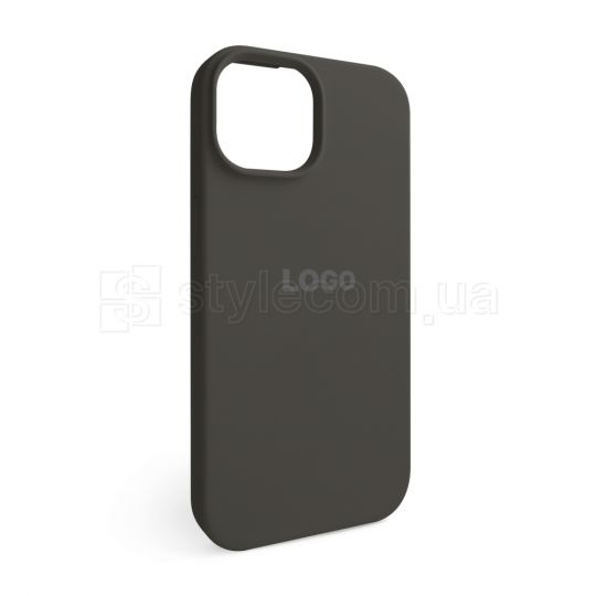 Чохол Full Silicone Case для Apple iPhone 15 dark grey (15)