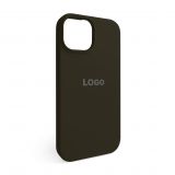 Чохол Full Silicone Case для Apple iPhone 15 dark olive (35)