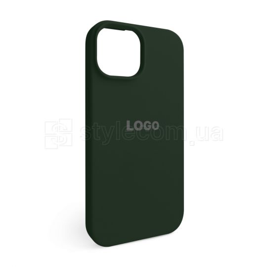 Чехол Full Silicone Case для Apple iPhone 15 atrovirens green (54)