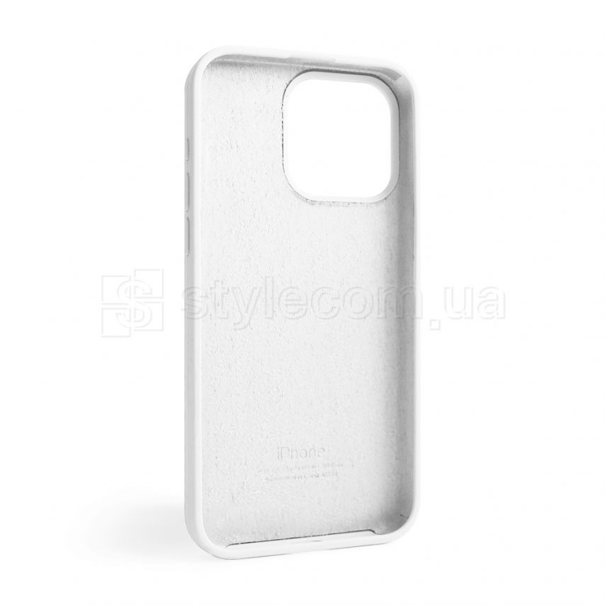 Чехол Full Silicone Case для Apple iPhone 15 Pro Max white (09)