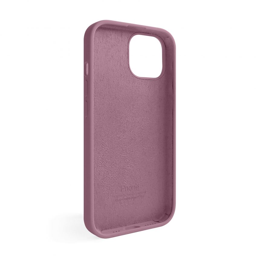 Чехол Full Silicone Case для Apple iPhone 15 blueberry (56)