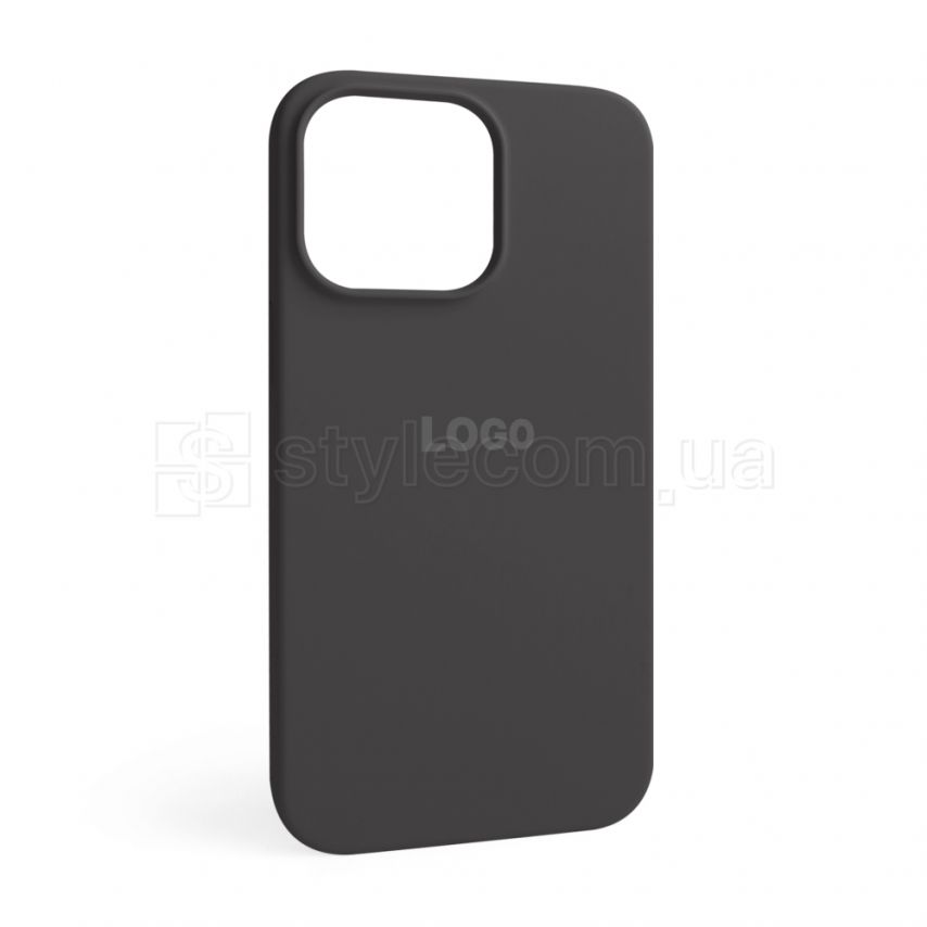 Чохол Full Silicone Case для Apple iPhone 15 Pro Max dark grey (15)
