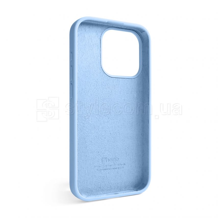 Чохол Full Silicone Case для Apple iPhone 15 Pro light blue (05)