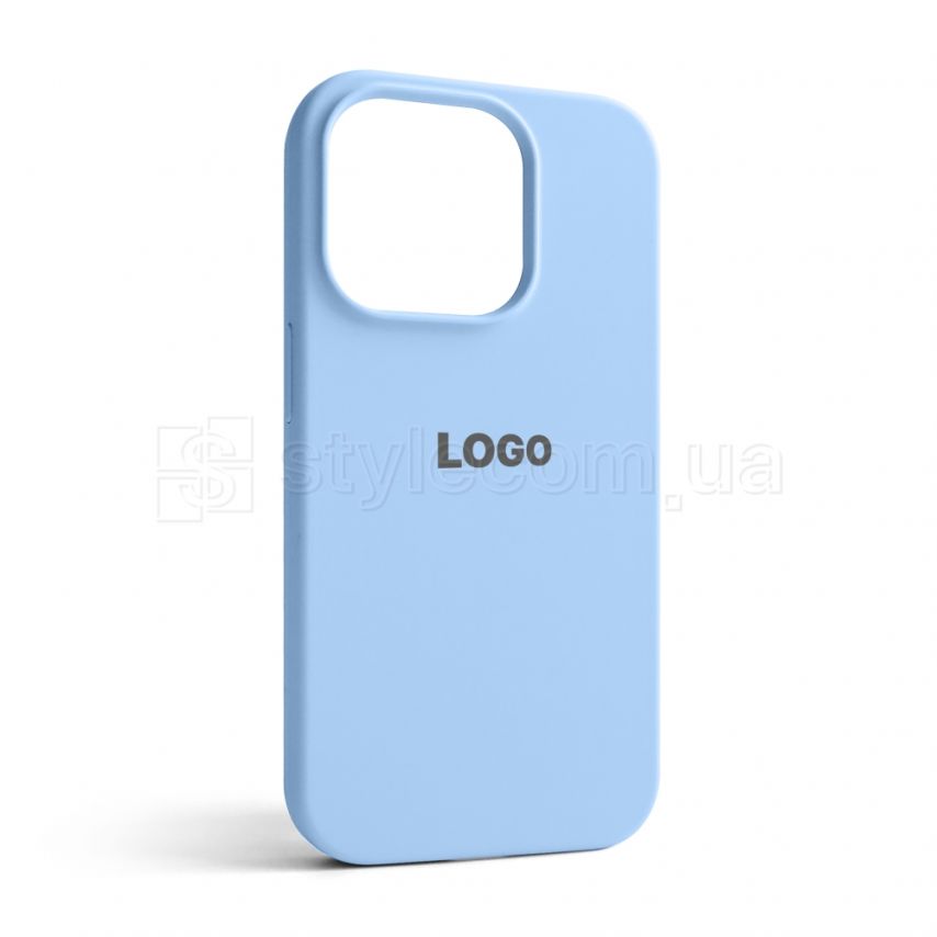 Чохол Full Silicone Case для Apple iPhone 15 Pro light blue (05)