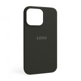 Чехол Full Silicone Case для Apple iPhone 15 Pro Max dark olive (35)