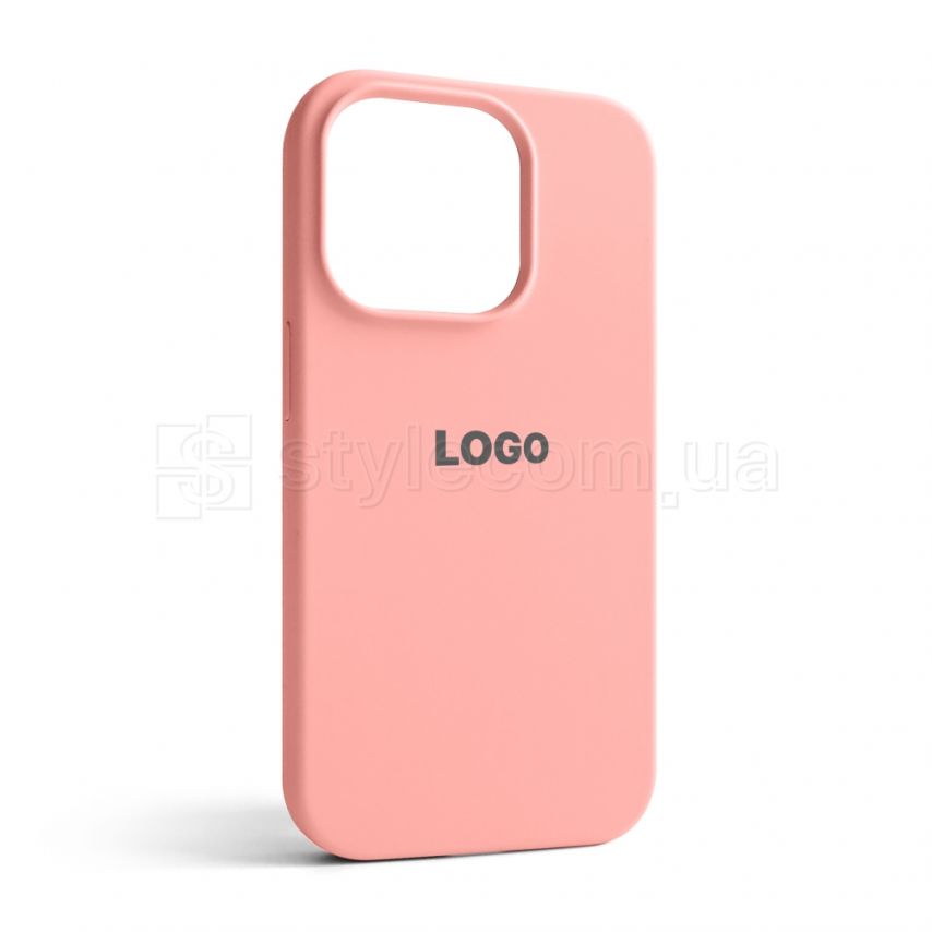 Чехол Full Silicone Case для Apple iPhone 15 Pro light pink (12)
