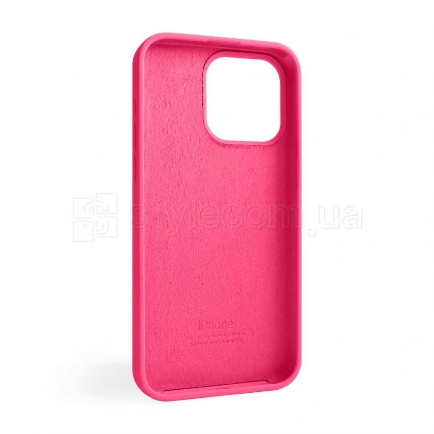 Чехол Full Silicone Case для Apple iPhone 15 Pro Max shiny pink (38)