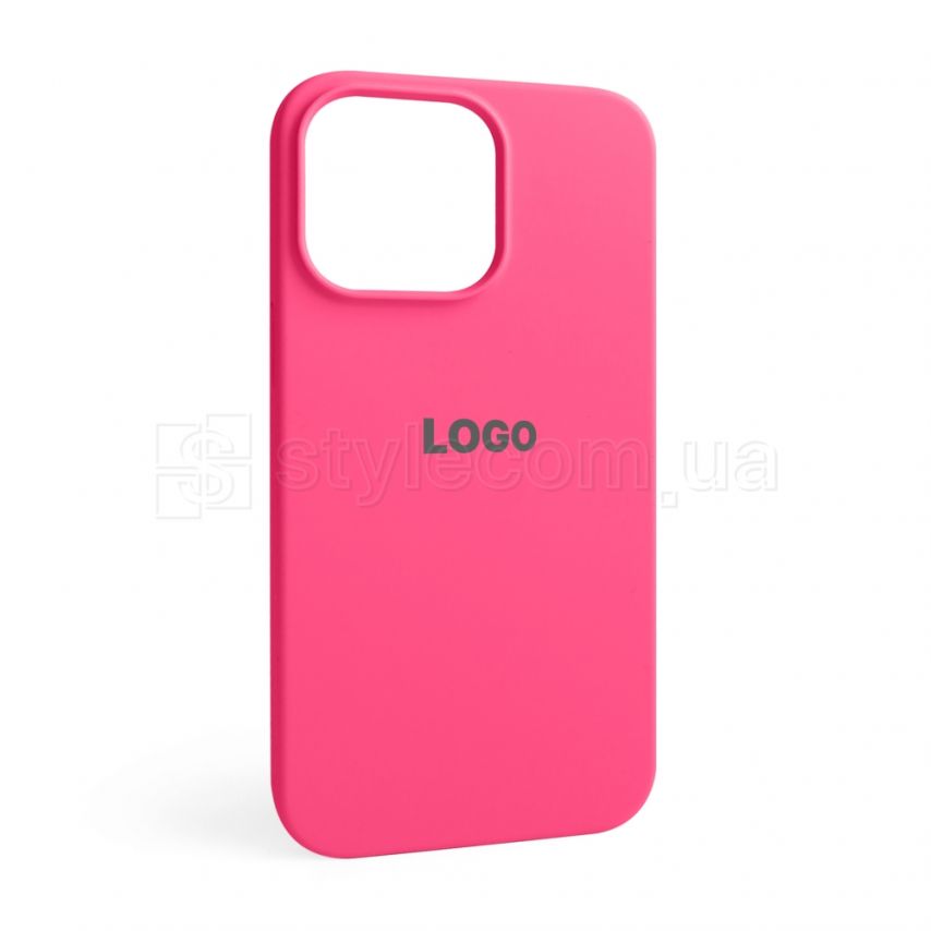 Чехол Full Silicone Case для Apple iPhone 15 Pro Max shiny pink (38)