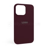 Чехол Full Silicone Case для Apple iPhone 15 Pro Max maroon (42)