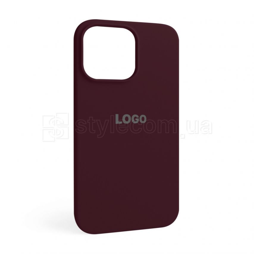 Чохол Full Silicone Case для Apple iPhone 15 Pro Max maroon (42)