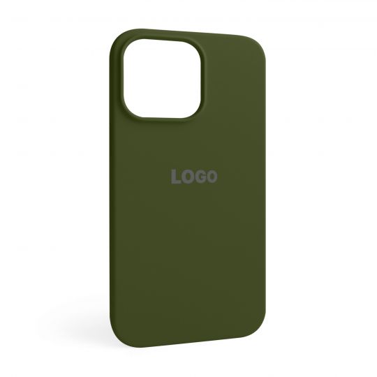 Чехол Full Silicone Case для Apple iPhone 15 Pro Max army green (45) - купить за 221.50 грн в Киеве, Украине