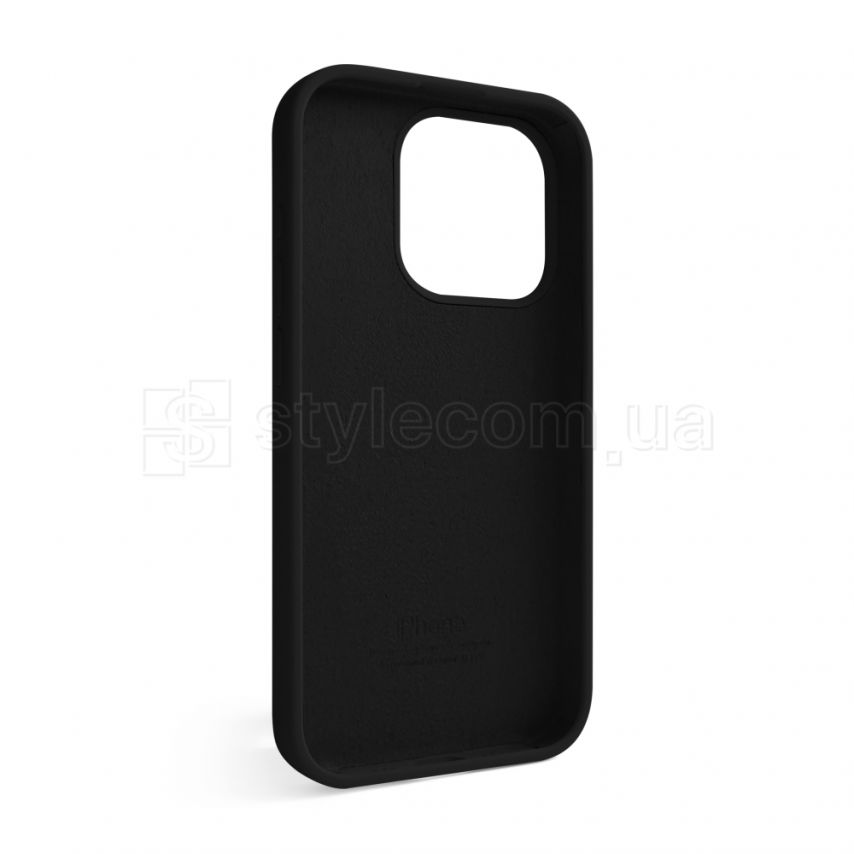 Чохол Full Silicone Case для Apple iPhone 15 Pro black (18)