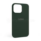 Чохол Full Silicone Case для Apple iPhone 15 Pro Max atrovirens green (54) - купити за 239.40 грн у Києві, Україні
