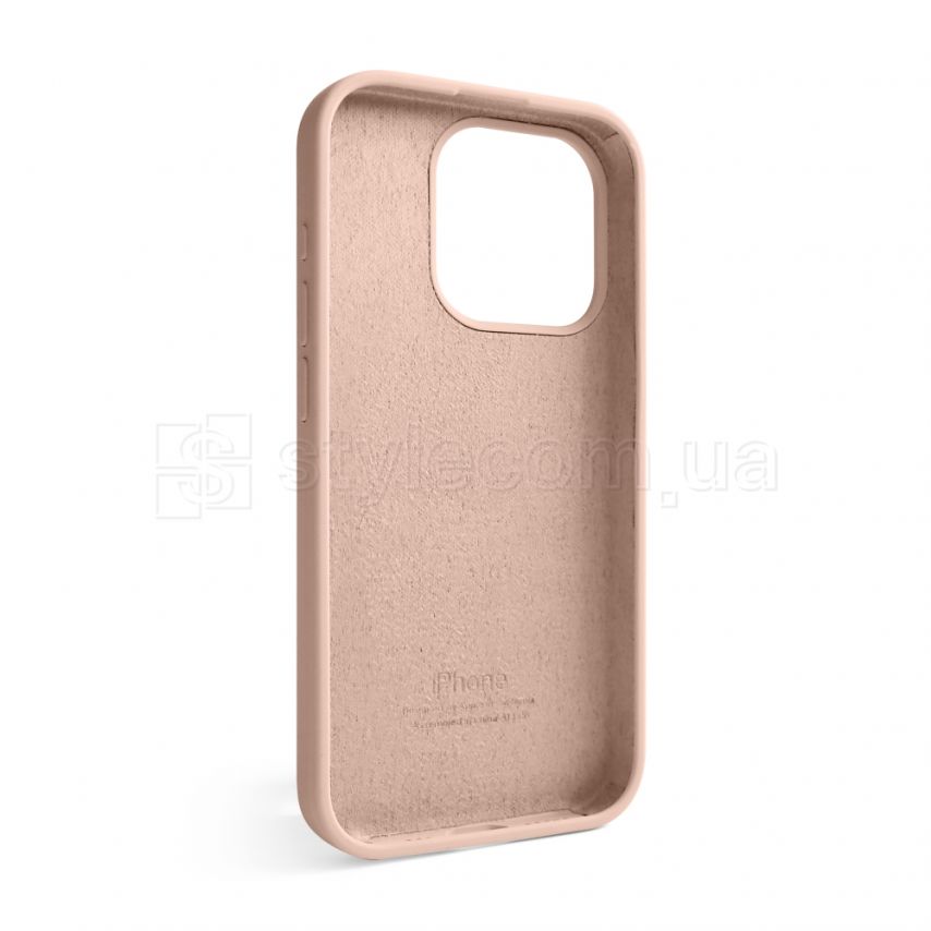 Чехол Full Silicone Case для Apple iPhone 15 Pro nude (19)
