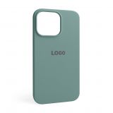 Чехол Full Silicone Case для Apple iPhone 15 Pro Max pine green (55)