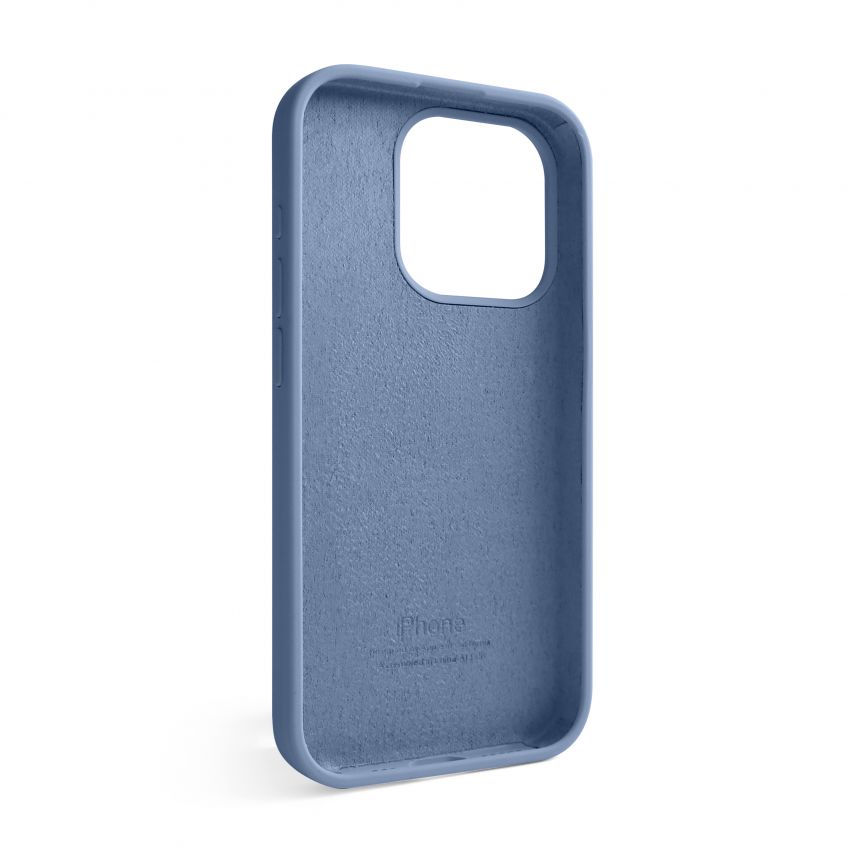 Чохол Full Silicone Case для Apple iPhone 15 Pro lavender grey (28)