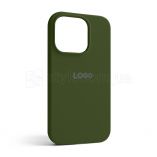 Чехол Full Silicone Case для Apple iPhone 15 Pro army green (45) - купить за 226.80 грн в Киеве, Украине