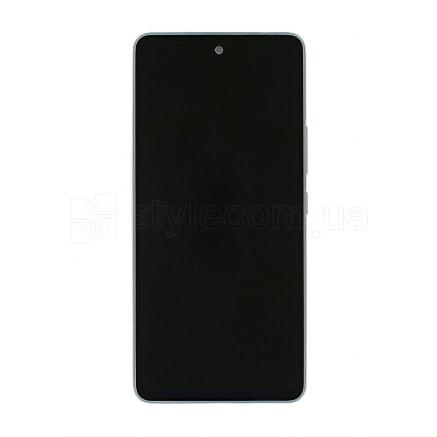 Дисплей (LCD) для Samsung Galaxy A53 5G/A536 (2022) з тачскріном та рамкою white Service Original (PN:GH82-28024B)