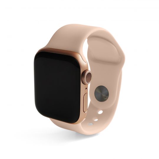 Ремінець для Apple Watch Sport Band силіконовий 38/40мм M/L powder / пудровый (19)