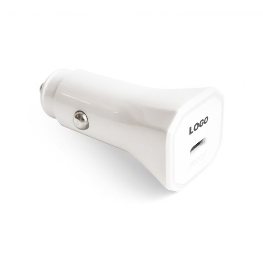 Автомобільний зарядний пристрій (адаптер) для Apple iPhone AP1314 PD / 20W white carton box logo - купити за 221.50 грн у Києві, Україні