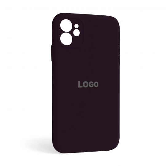 Чехол Full Silicone Case для Apple iPhone 11 elderberry (69) закрытая камера
