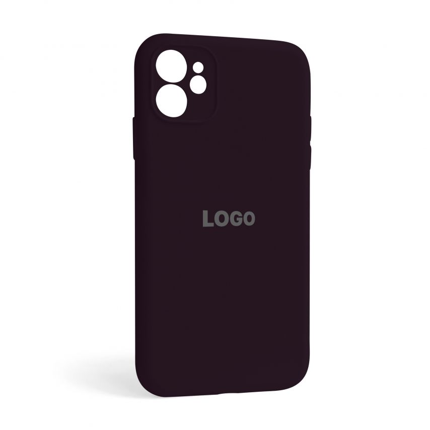 Чехол Full Silicone Case для Apple iPhone 11 elderberry (69) закрытая камера