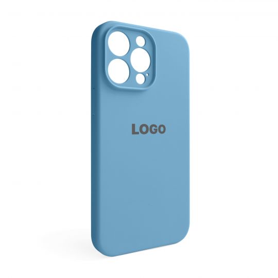 Чехол Full Silicone Case для Apple iPhone 14 Pro Max cornflower (53) закрытая камера - купить за 222.00 грн в Киеве, Украине