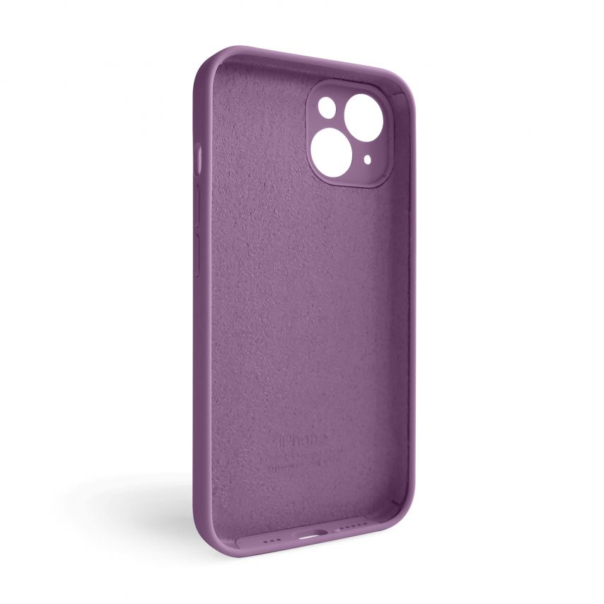 Чехол Full Silicone Case для Apple iPhone 14 grape (43) закрытая камера