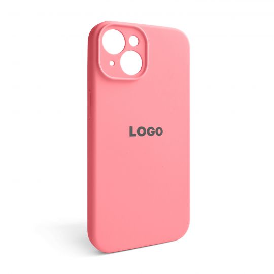 Чехол Full Silicone Case для Apple iPhone 14 watermelon (52) закрытая камера