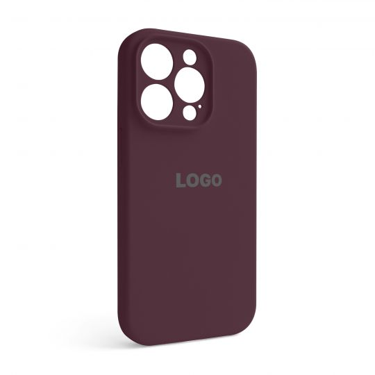 Чохол Full Silicone Case для Apple iPhone 14 Pro maroon (42) закрита камера - купити за 221.50 грн у Києві, Україні