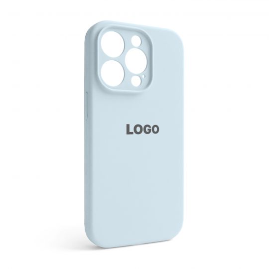 Чехол Full Silicone Case для Apple iPhone 14 Pro sky blue (58) закрытая камера - купить за 222.00 грн в Киеве, Украине