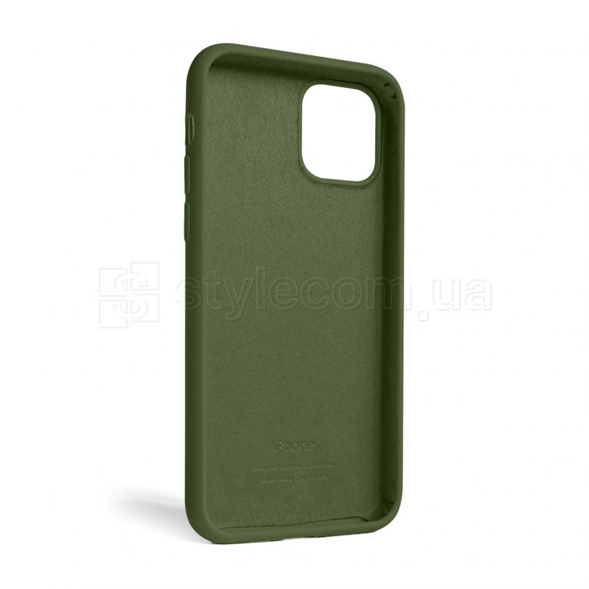 Чохол Full Silicone Case для Apple iPhone 11 army green (45)