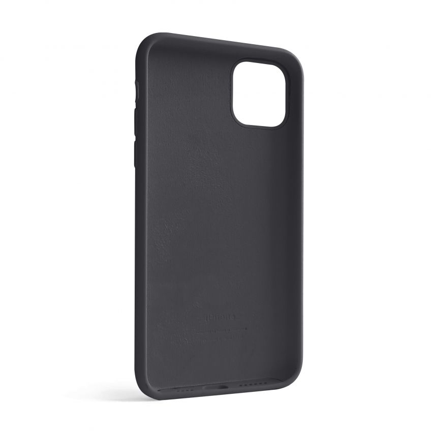 Чехол Full Silicone Case для Apple iPhone 11 Pro Max dark grey (15)