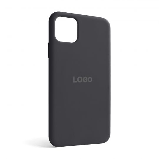 Чехол Full Silicone Case для Apple iPhone 11 Pro Max dark grey (15)