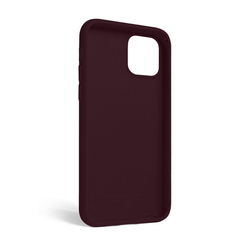 Чохол Full Silicone Case для Apple iPhone 12, 12 Pro plum (57)