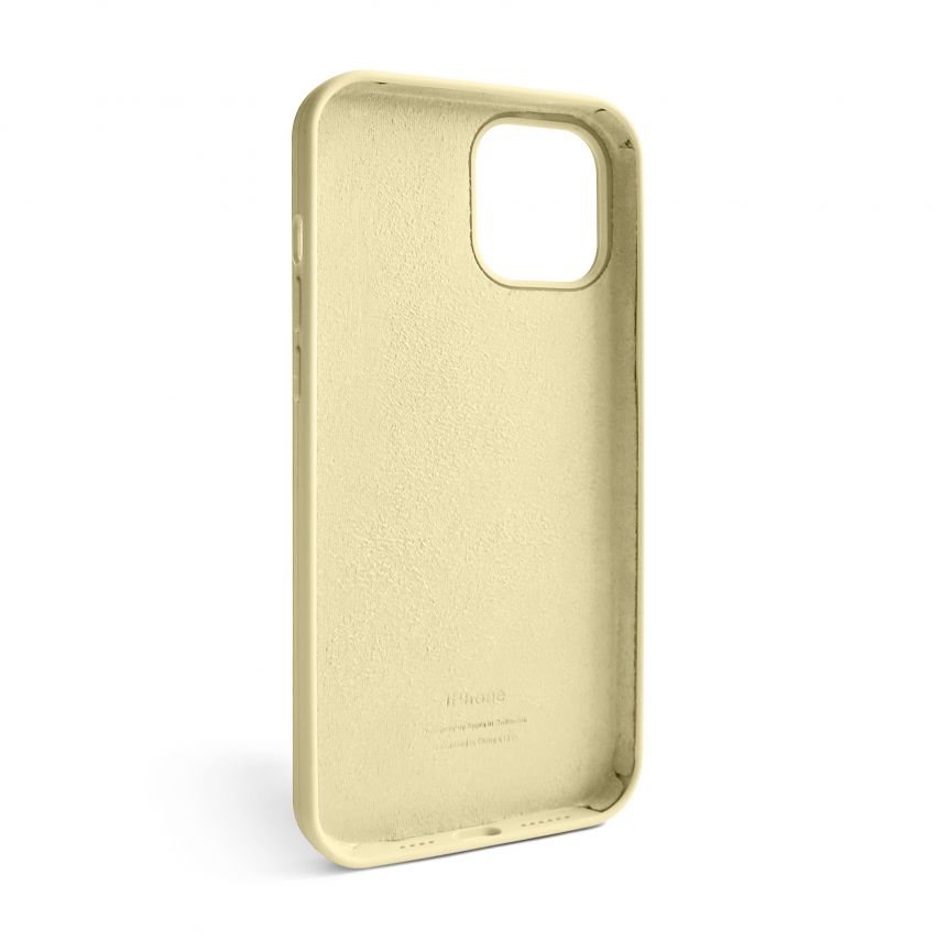 Чехол Full Silicone Case для Apple iPhone 12 Pro Max antique white (10)