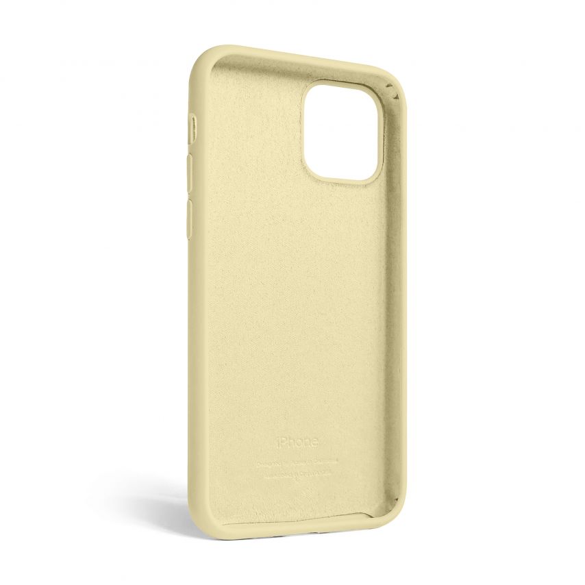 Чехол Full Silicone Case для Apple iPhone 12, 12 Pro antique white (10)
