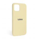 Чехол Full Silicone Case для Apple iPhone 12, 12 Pro antique white (10)