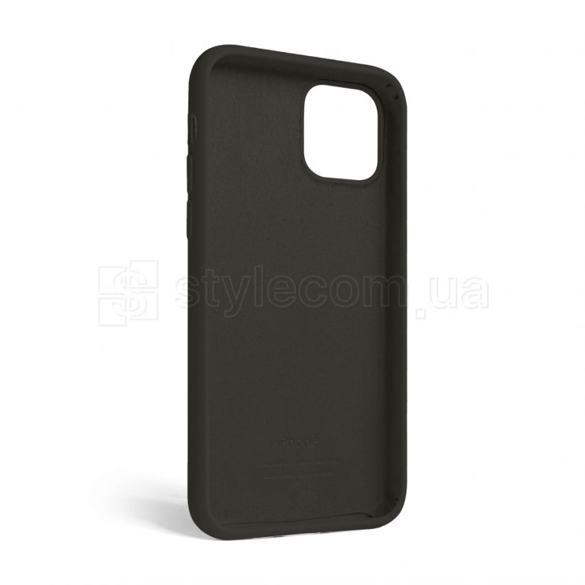 Чохол Full Silicone Case для Apple iPhone 12, 12 Pro dark grey (15)