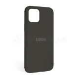 Чохол Full Silicone Case для Apple iPhone 12, 12 Pro dark grey (15)