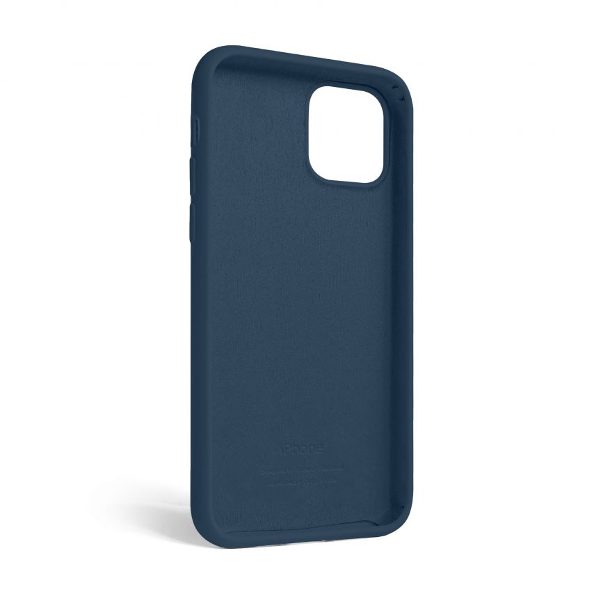 Чохол Full Silicone Case для Apple iPhone 12, 12 Pro deep navy (68)