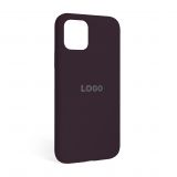 Чохол Full Silicone Case для Apple iPhone 12, 12 Pro elderberry (69)