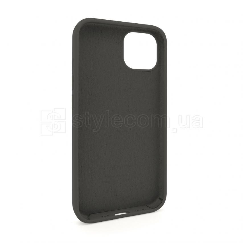 Чехол Full Silicone Case для Apple iPhone 13 dark grey (15)