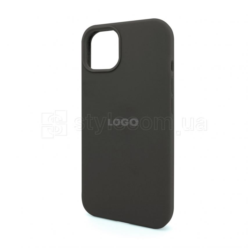 Чехол Full Silicone Case для Apple iPhone 13 dark grey (15)