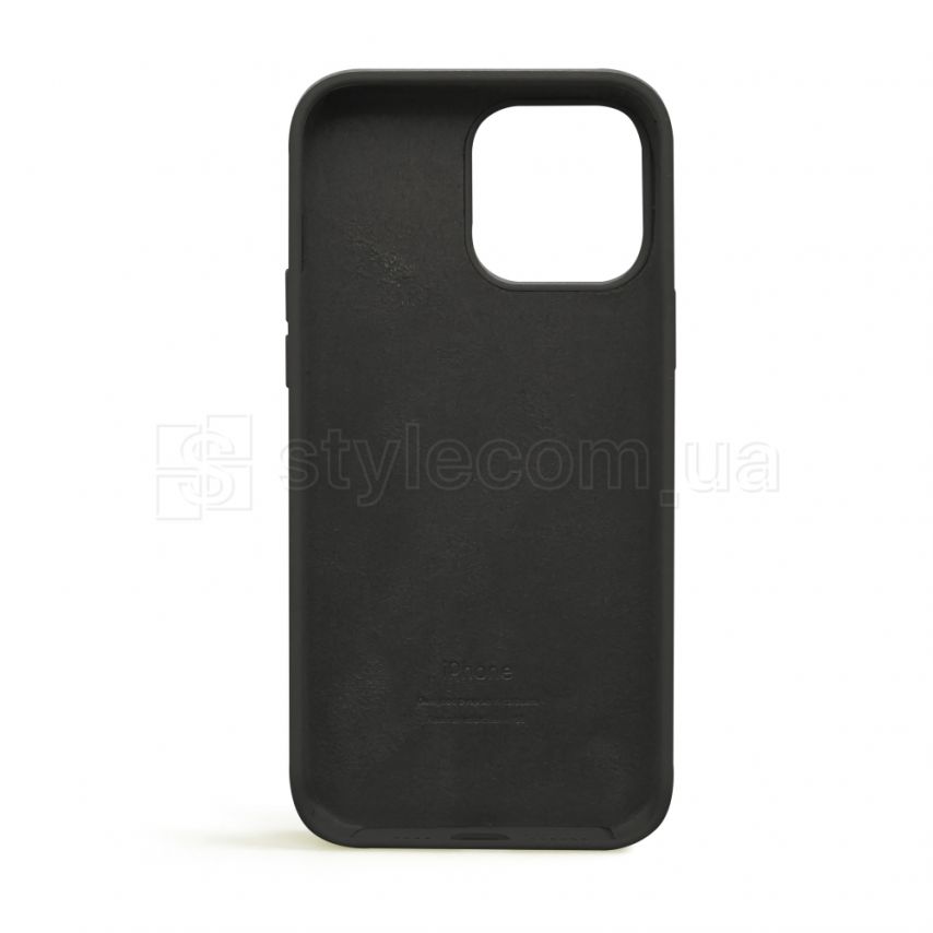 Чехол Full Silicone Case для Apple iPhone 13 Pro Max dark grey (15)
