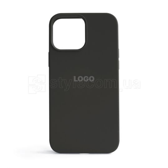 Чохол Full Silicone Case для Apple iPhone 13 Pro Max dark grey (15)